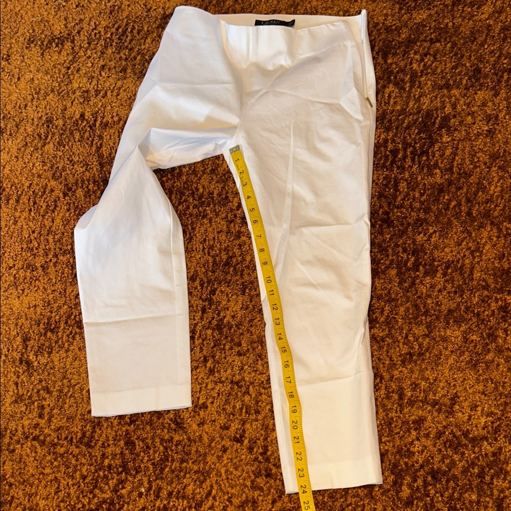 Lauren Ralph Lauren Crisp White Chinos - Picture 5 of 9
